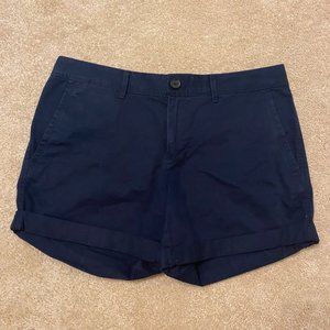 Banana Republic Navy City Chino Shorts